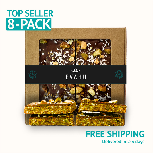 COCONUT PISTACHIO BITES 8-PACK