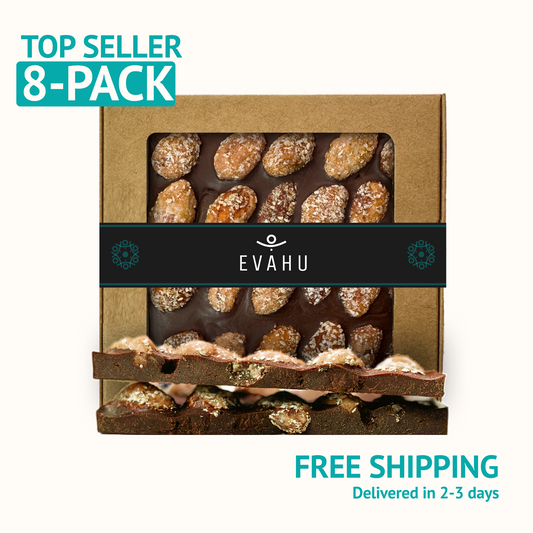 SWEET ALMOND CHOCOLATE 8-PACK
